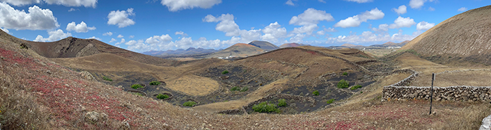 Timanfaya, Vulkankette