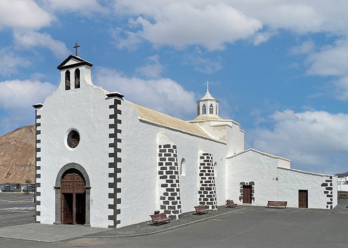 Kirche, Mancha Blanca, Tinajo