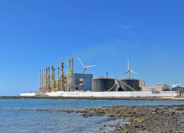 ENDESA-Stromversorgung, Arrecife